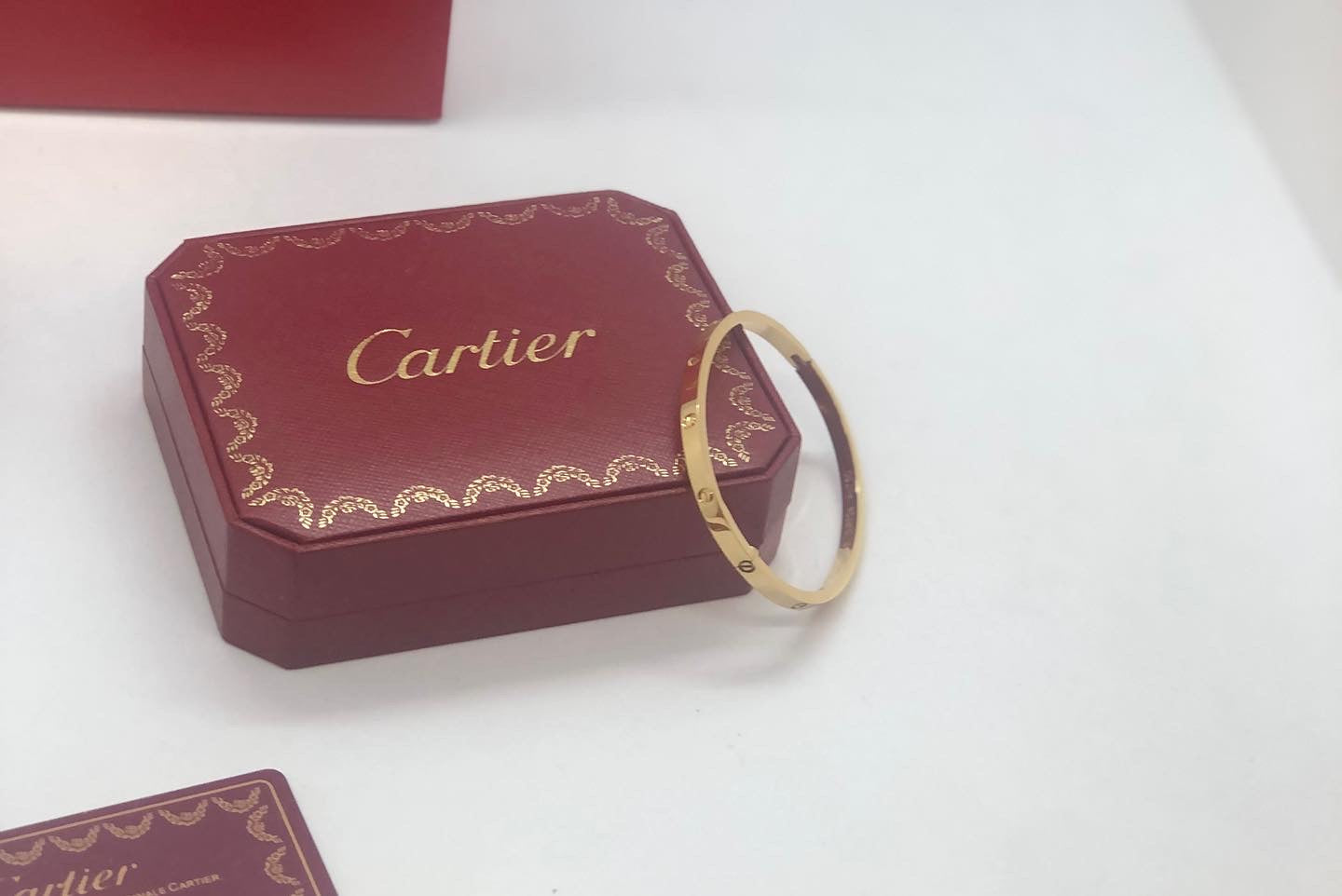 Cartier love THIN bracelet AAA