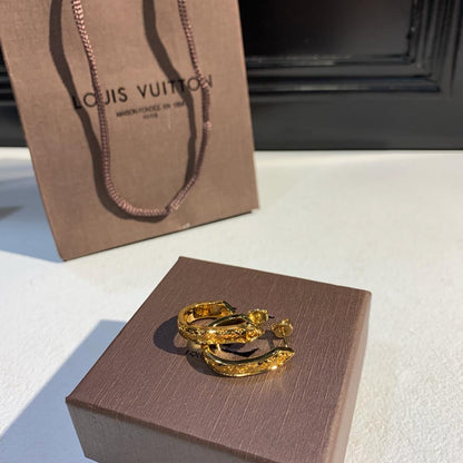 Louis Vuitton earrings AAA clone