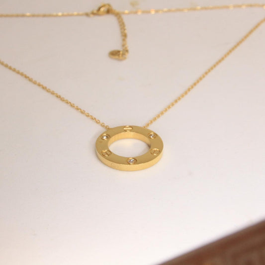Cartier love   necklaces AAA (Copy)