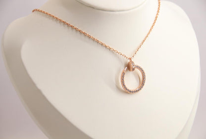 Cartier  un clou full diamonds necklaces AAA (Copy)