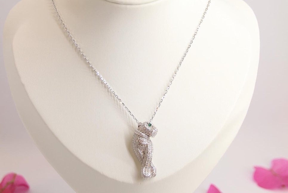 Cartier panther  necklaces AAA