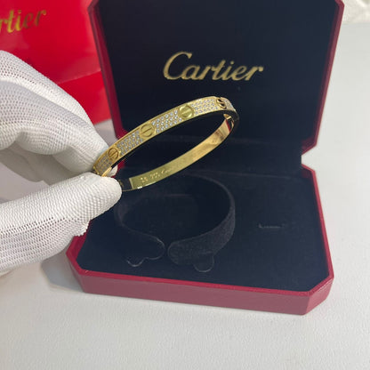 Cartier love full Dimond   bracelet AAA