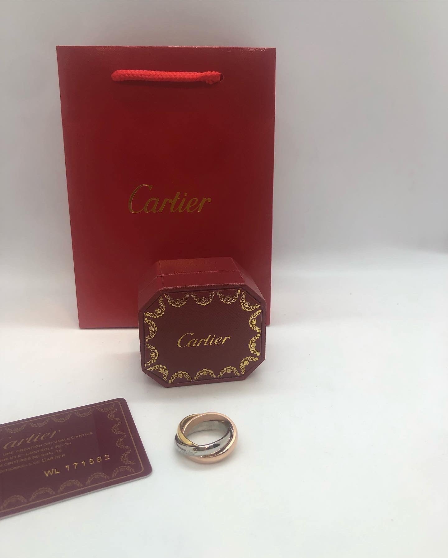Cartier ring infinity AAA