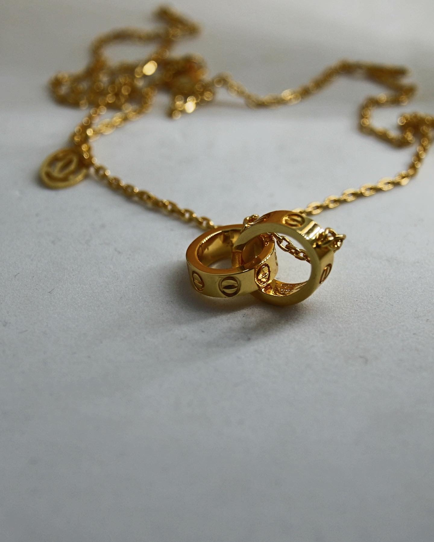 Cartier two rings  AAA copy