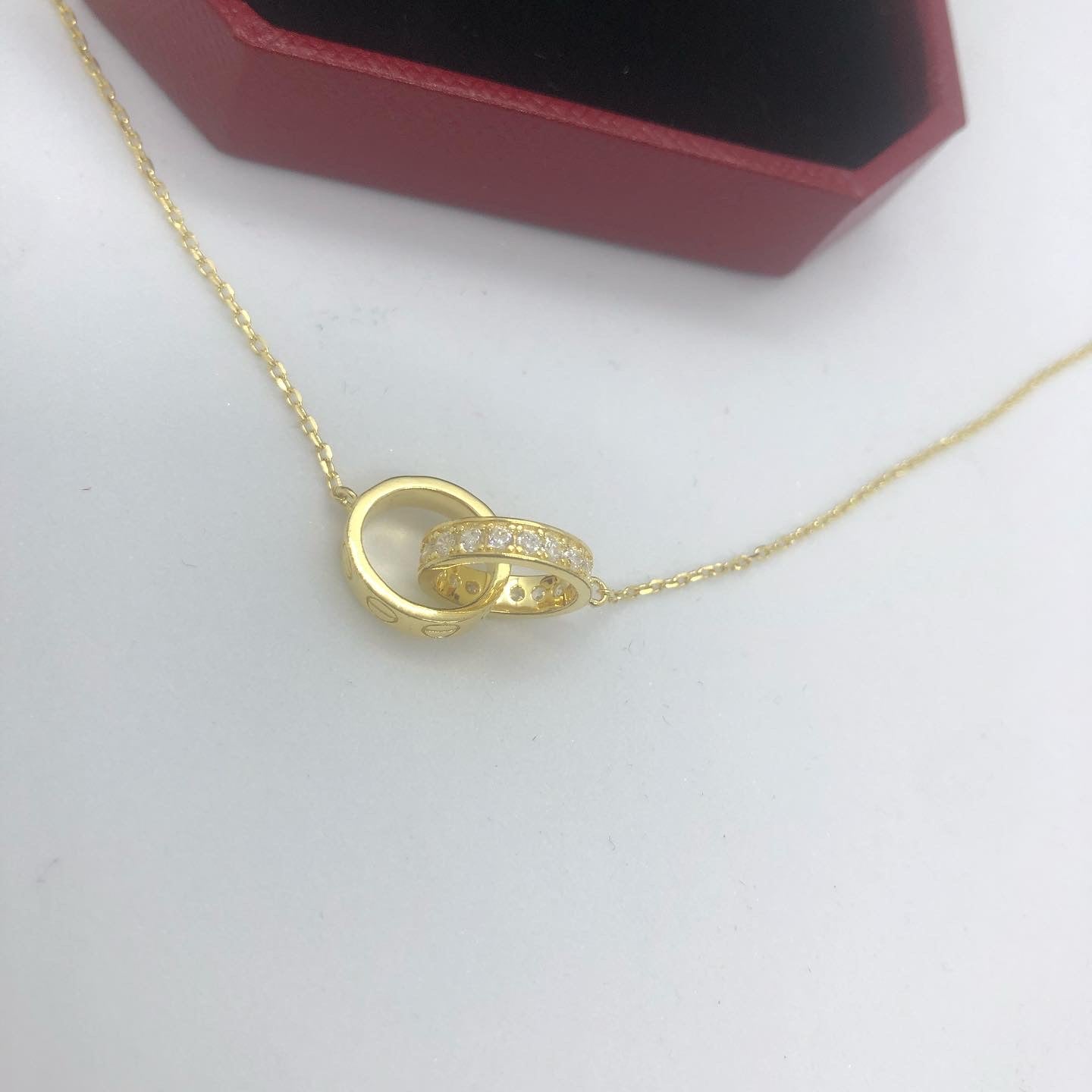 Cartier two rings  AAA copy